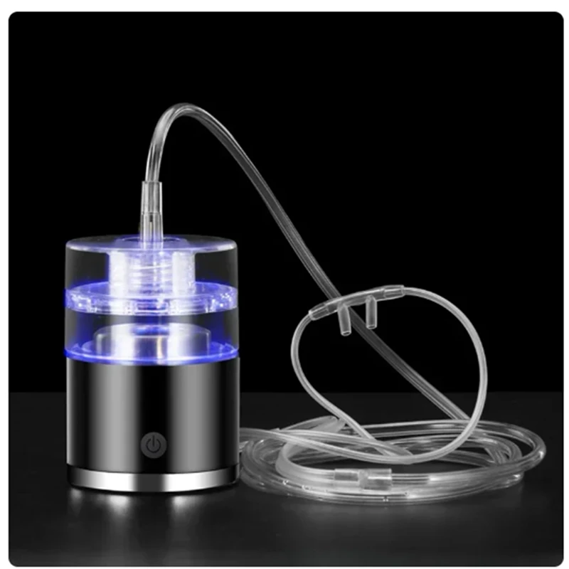 SPE/PEM Rich Hydrogen Cup Water Generator Portable Stainless Steel Alkaline Ionizer Bottle