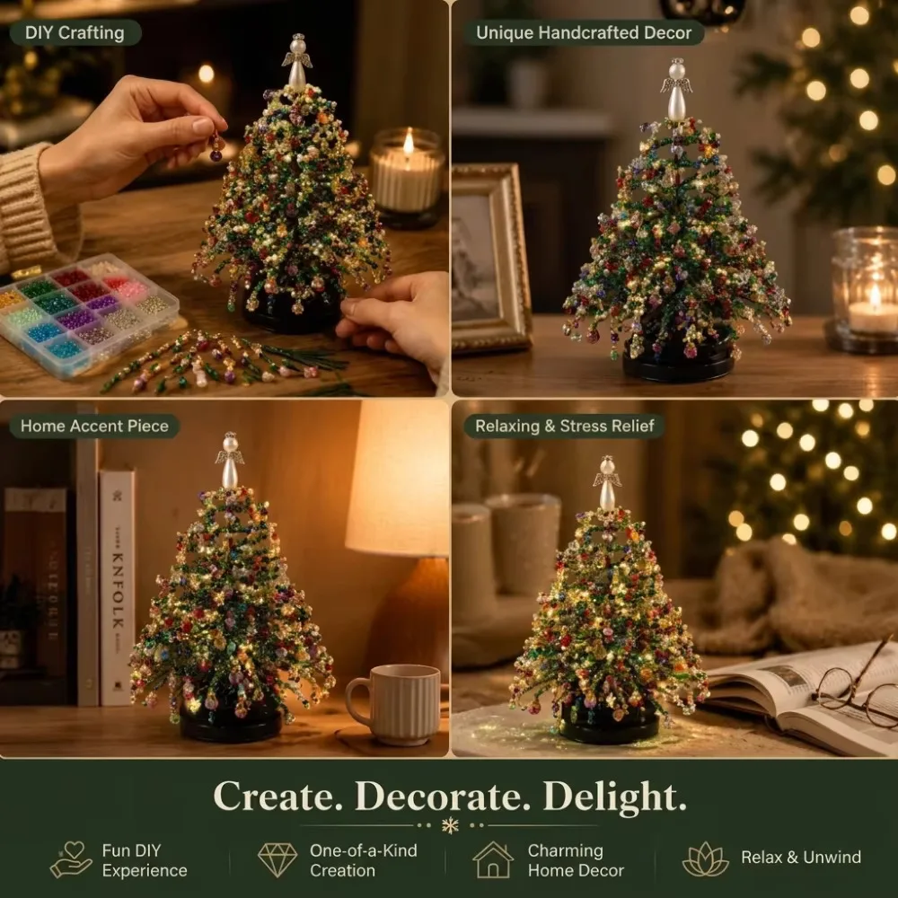 Kendin Yap Noel Ağacı Boncuk S - Home Decor Xmas Tree incelemesi ve fiyatı