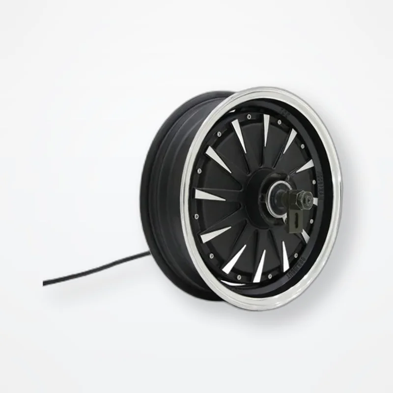 2000W 3000W 5000W 13 Inch 260 Hollow Core Motor 16 Pole Pairs 200mm Fork Disc Brake Dual Hall E-Scooter E-Motorcycle Conversion