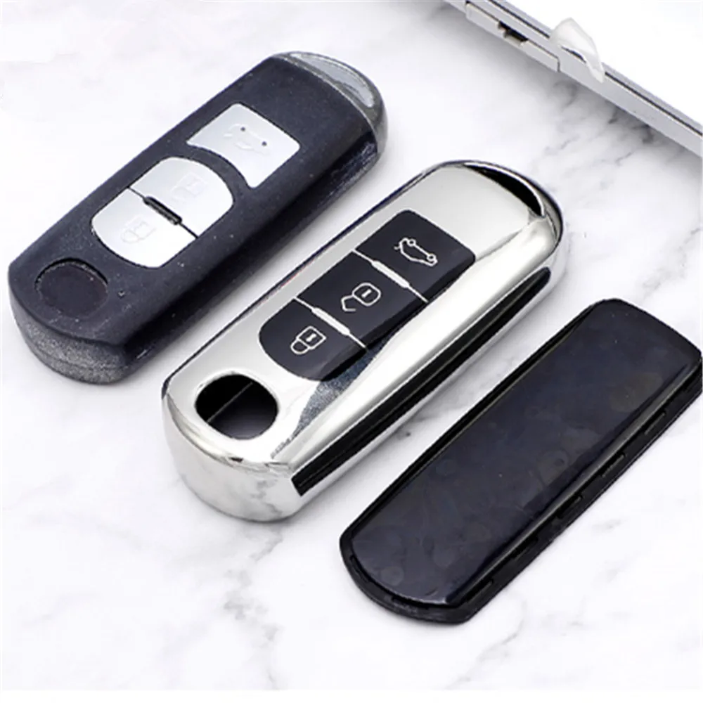 Fashion TPU Car Remote Key Case Cover Shell for Mazda 2 3 5 6 BL BM GJ Atenza Axela Demio CX-3 CX3 CX-5 CX5 CX7 CX-9 CX8 Keyless