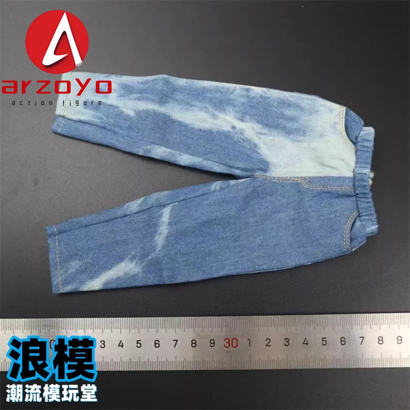 Sweat à capuche en jean pour homme, échelle 1/6, accessoires pour vêtements, modèle adapté à une figurine de soldat masculin de 12 pouces, poupées corporelles