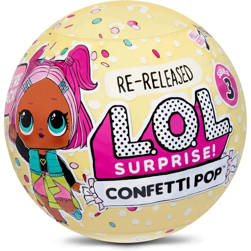 L.O.L. Surprise! Authentic surprise dismantling ball hair doll cute trendy boys and girls children's toy gift