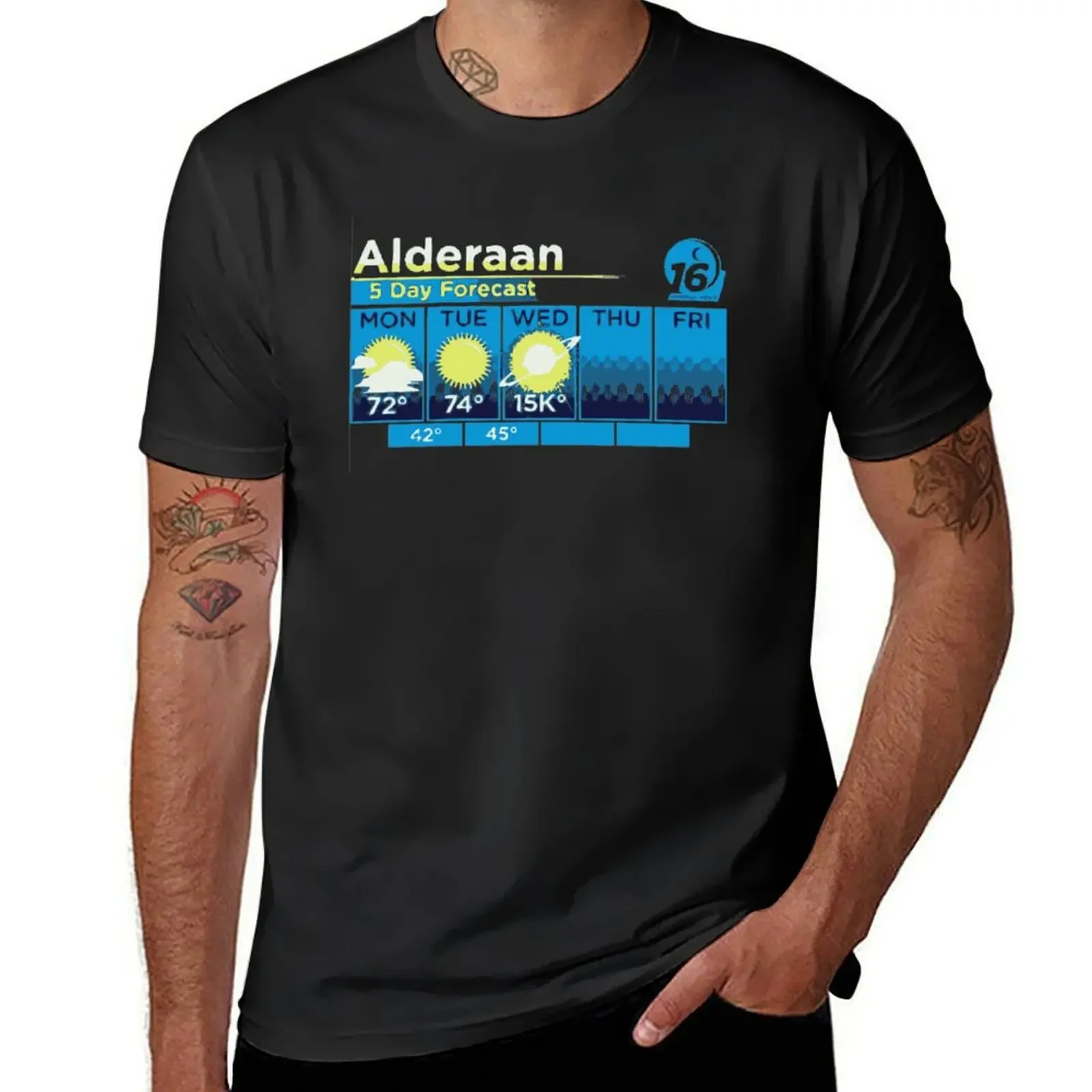 

ALDERAAN 16 SHIRT T-Shirt tops quick drying mens champion t shirts