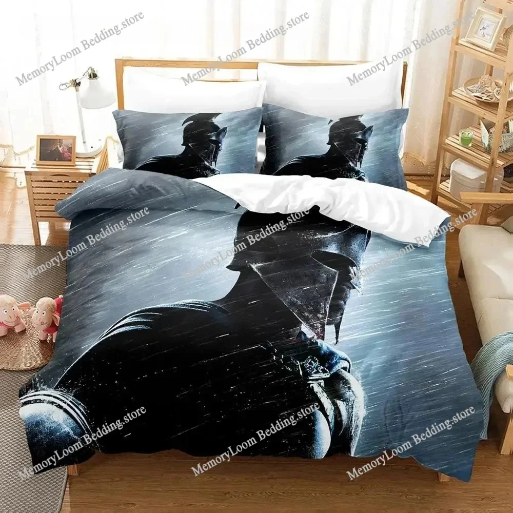 Spartan Bedding Set Single Twin Full Queen King Size Bed Set Aldult Boys Bedroom Duvetcover Sets 3D Print Anime Bed Sheet Set