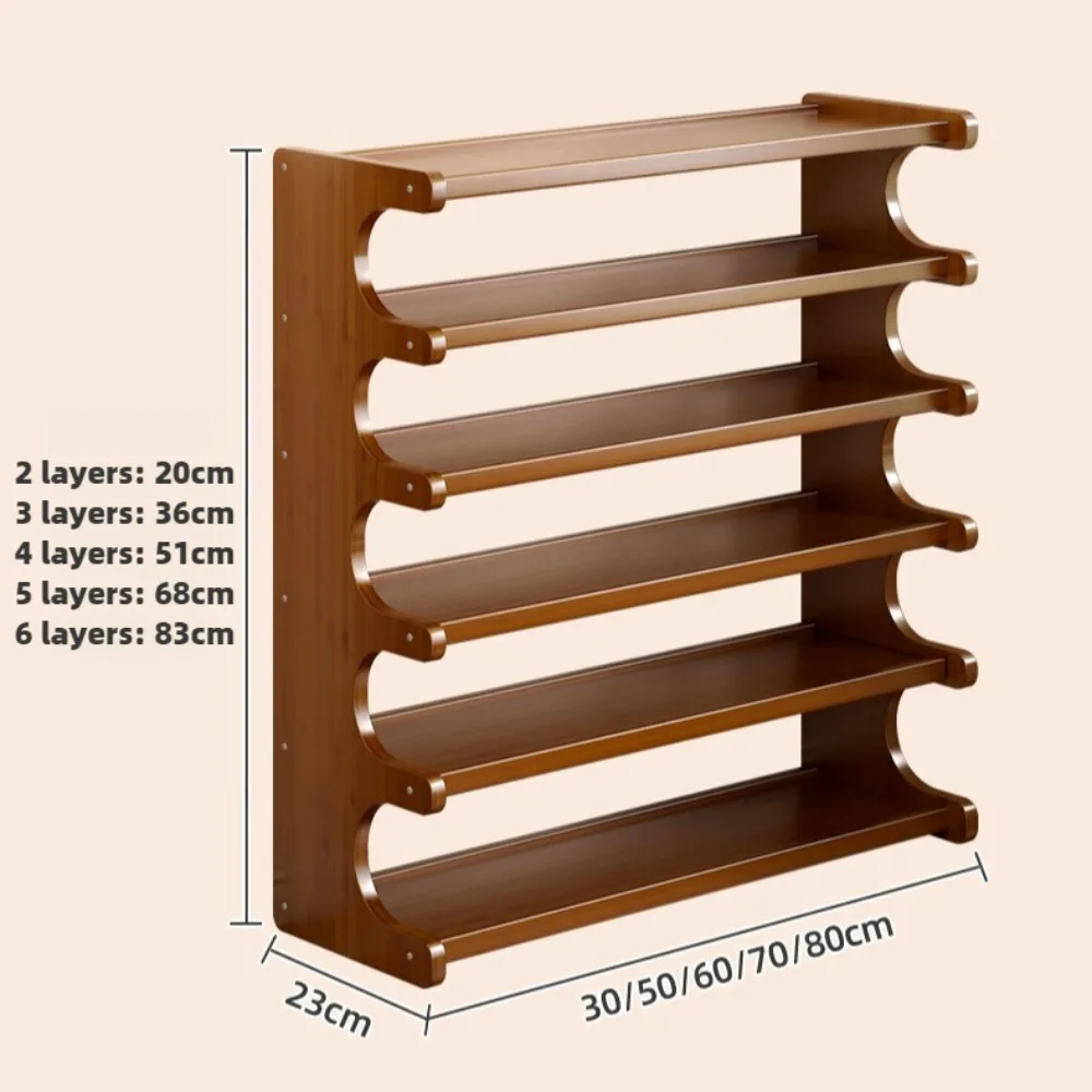 2/3/4/5/6 Floors Shoe Rack Organizer Shelf Storage Simple Space-saving Shoe Organizer Living Room Cabinet Home Indoor Furniture