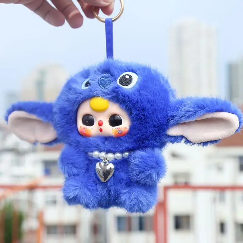 Pluszowa zabawka dla niemowląt, urocza figurka zwierzątka, anime, kreatywna lalka z kreskówki, zawieszka do torby, breloczek, ozdoba, prezent urodzinowy niespodzianka