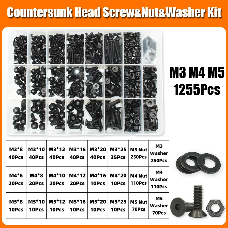 Countersunk  1255pcs