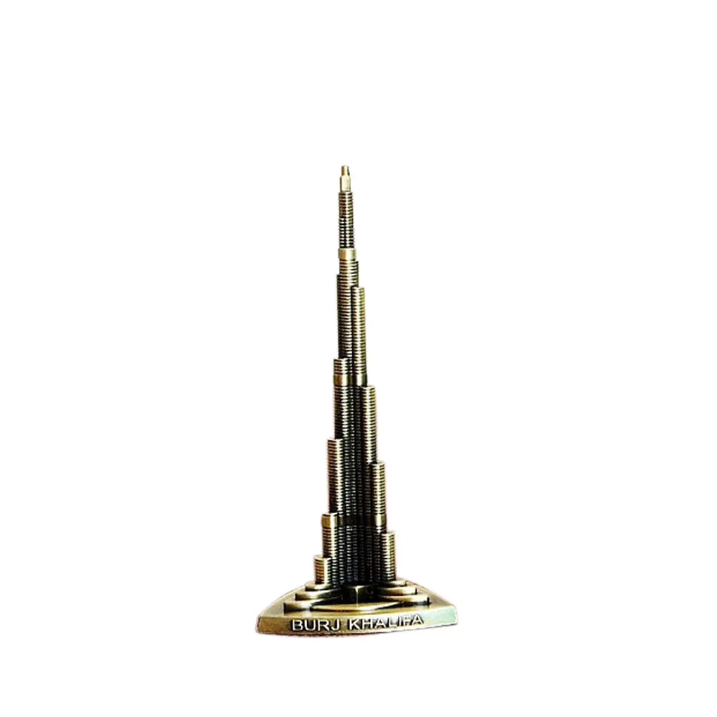 Burj Khalifa Dubai Worlds Tallest Building Architecture Model Decoration