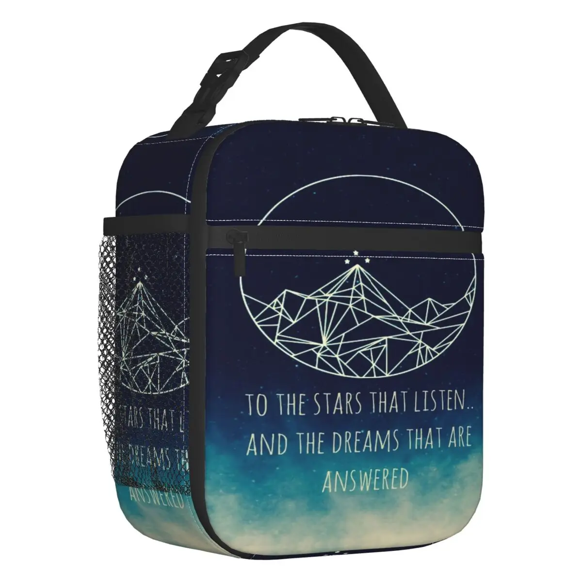 Custom Acomaf To The Stars Who Listen And The Dreams That Are Answered Lunch Bag Cooler Thermal Insulated Lunch Box for Kids