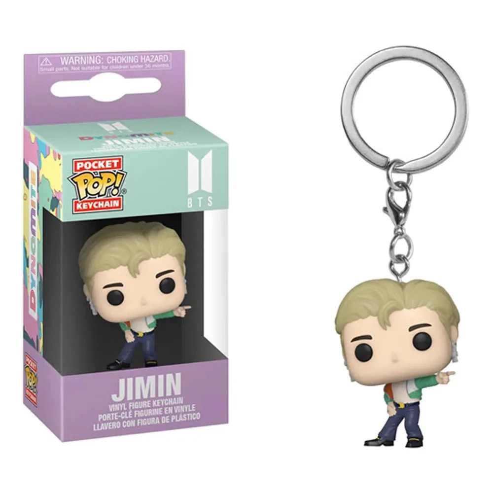 POP BTS Keychain Toy Kpop Cartoon V JUNG KOOK JIMIN Jin V J-HOPE Pocket Pop Keychain Vinyl Action Figure Collection Toys