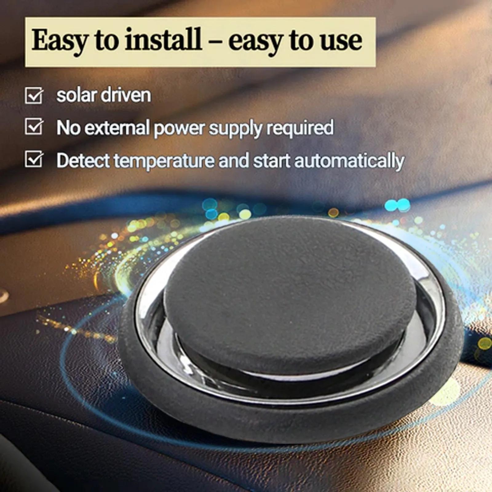 Solar-Powered Car Ice Remover Melting Prevent Freezing Electromagnetic Ice Melting Deicer Winter Car Glass Deicing Tool