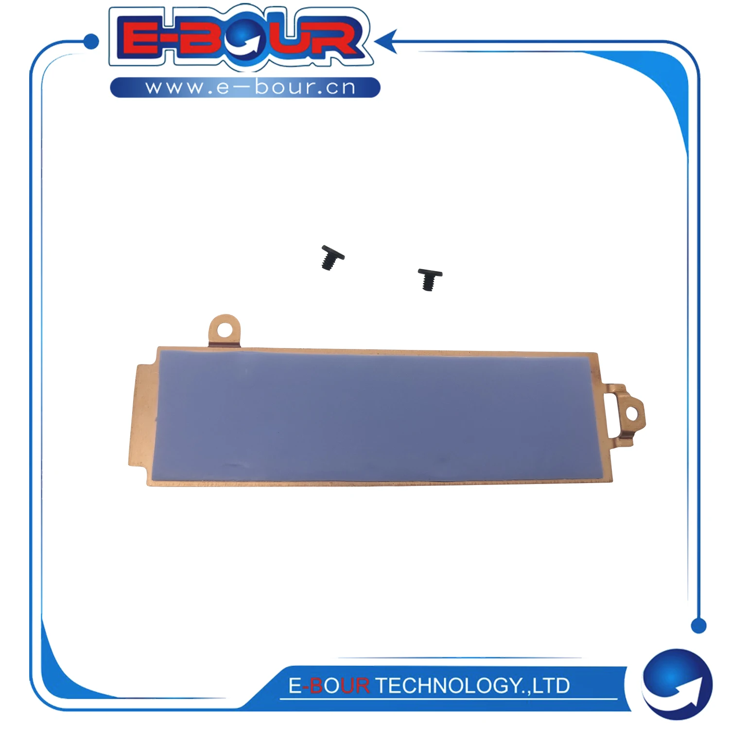 Крышка радиатора SSD для G15 5510 5515 5511 2280 M.2 Кронштейн SSD 026X1Y 26X1Y Термопрокладка Радиаторная крышка Caddy с винтами Новый