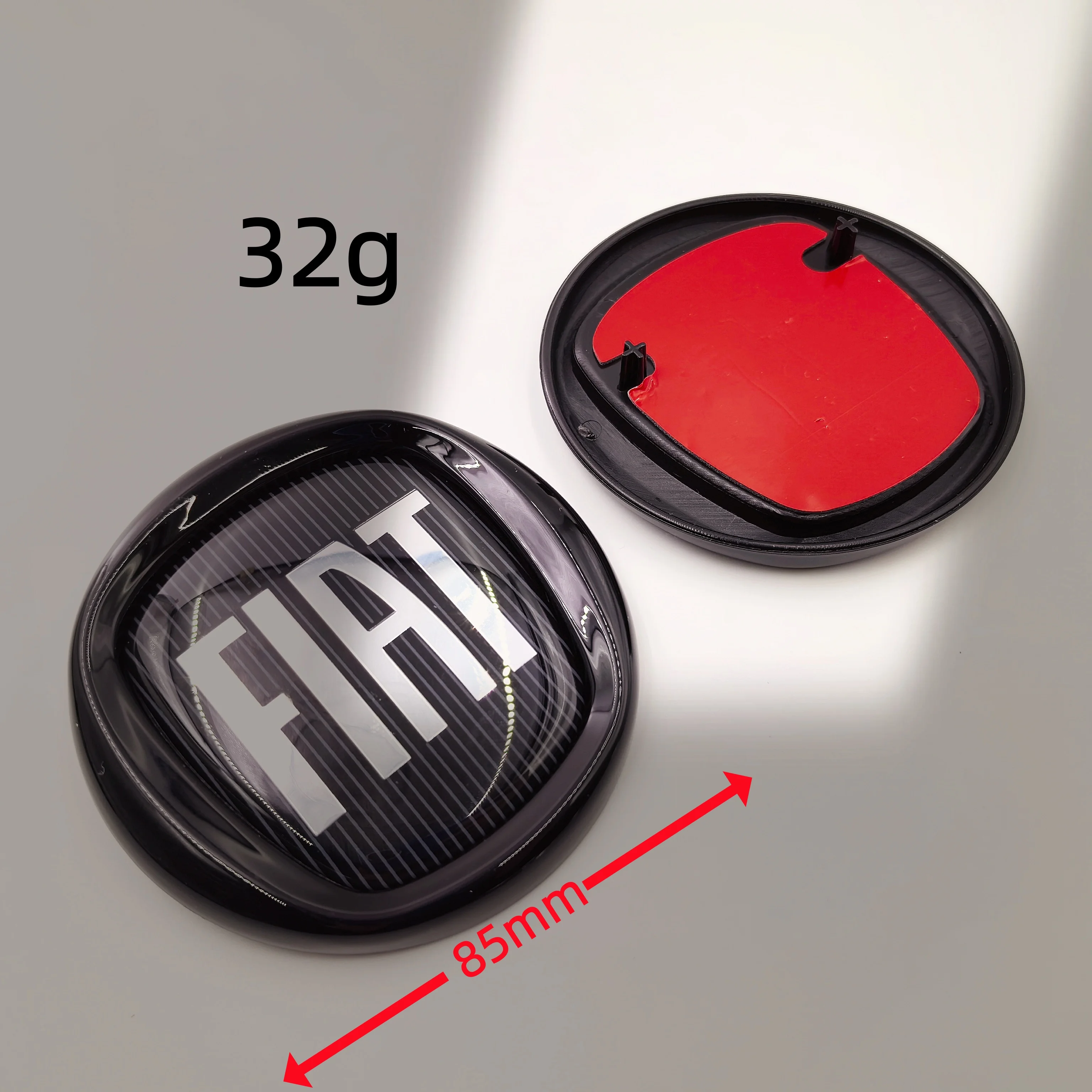 8,5/9,5/10/12 cm 85/95/100/120 mm Auto-Emblem für FIAT Autohaube vorne hinten Abzeichen 2/3/4-Pin-Emblem