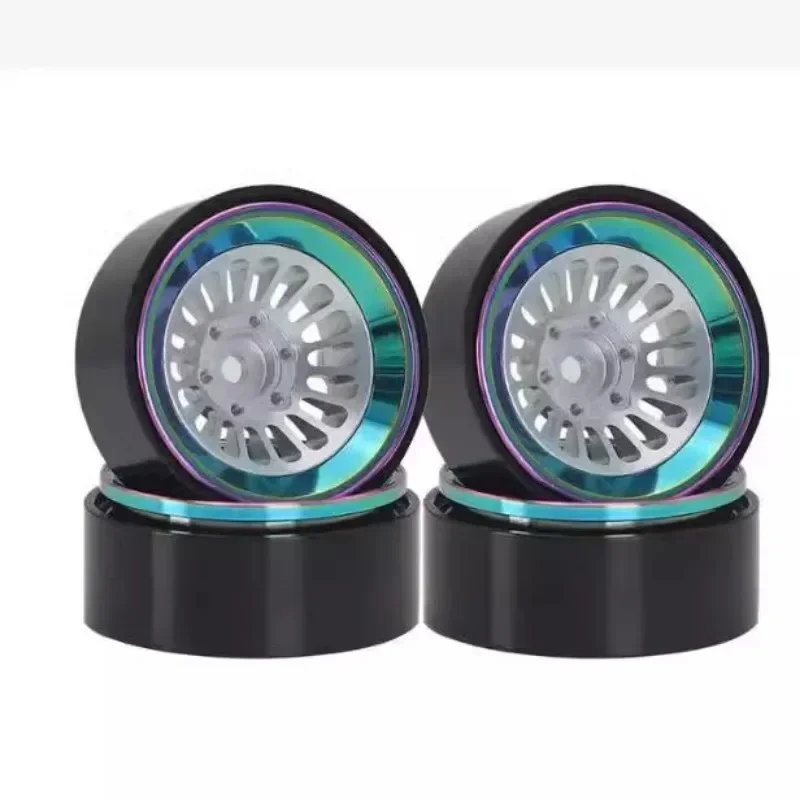 1.3 بوصة Beadlock محور عجلات الحافات ل RC الزاحف سيارة محوري 1/24 1/18 TRX4M SCX24 ترقية أجزاء #3