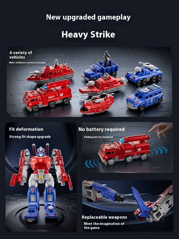 2025, nieuw magnetisch robotspeelgoed voor kinderen, supervervormingscombinatie mecha vakantiecadeaus voor jongens.