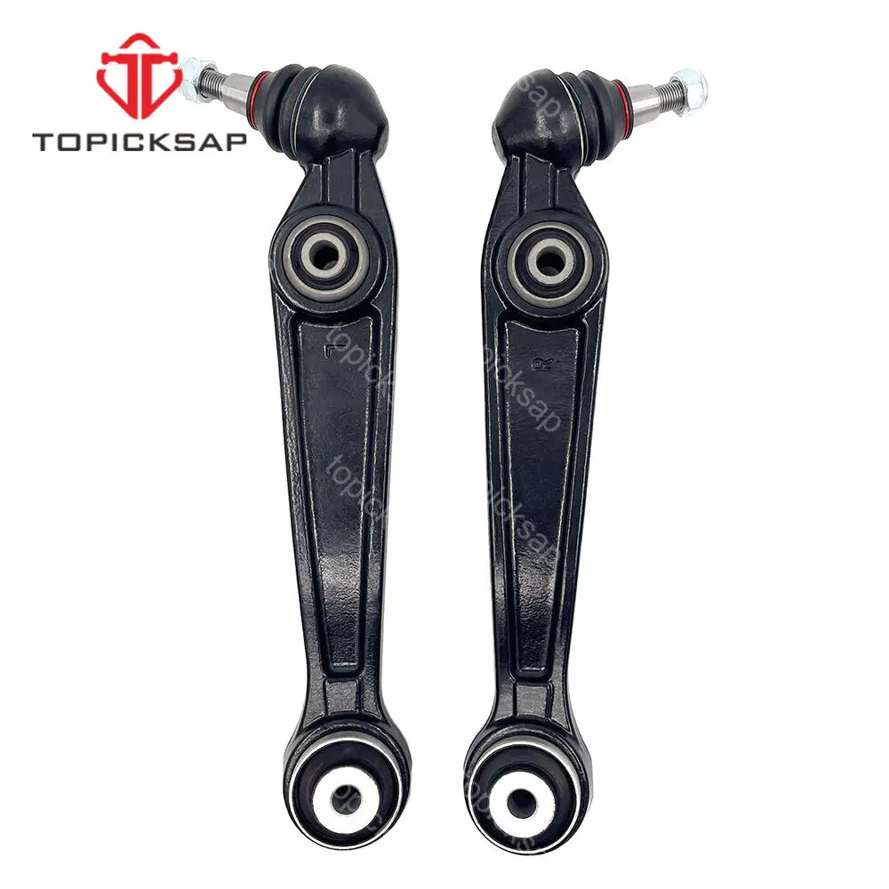 TOPICKSAP Front Lower Rearward Straight Control Arm Pair Set for BMW X5 E70 F15 F85 X6 F16 F86 XDrive 2014 - 2019 31126864821