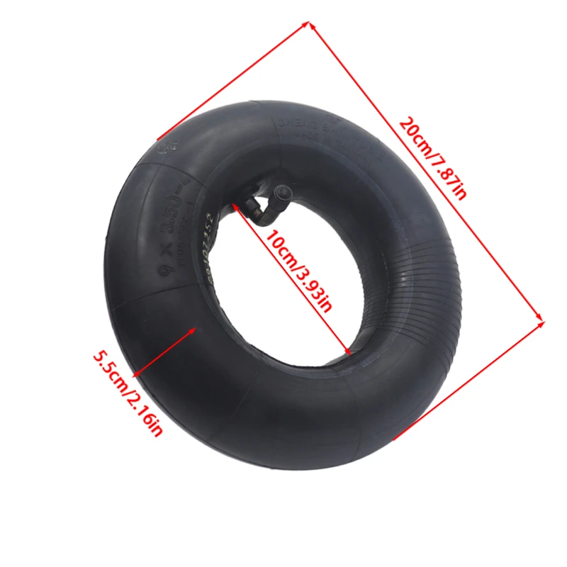 High Performance Inner Tube Size 9X3.50-4 Specifically Designed for Scooter Tire Replacement