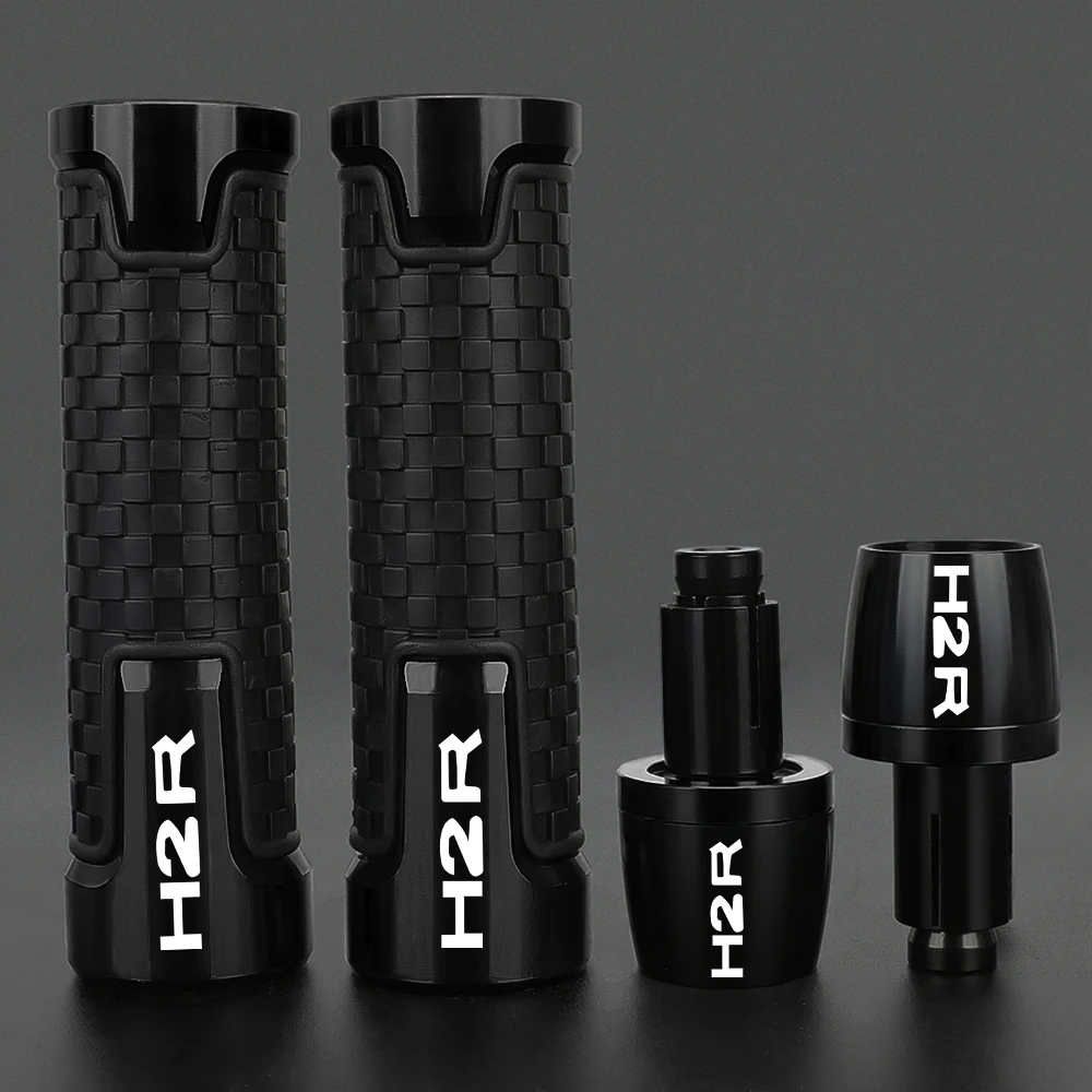 

For Kawasaki H2 H2R 2015 2016 2017 2018 2019 2020 2021~2024 Motorcycle Handle Bar Ends Hand Grip Handlebar End Caps Grips