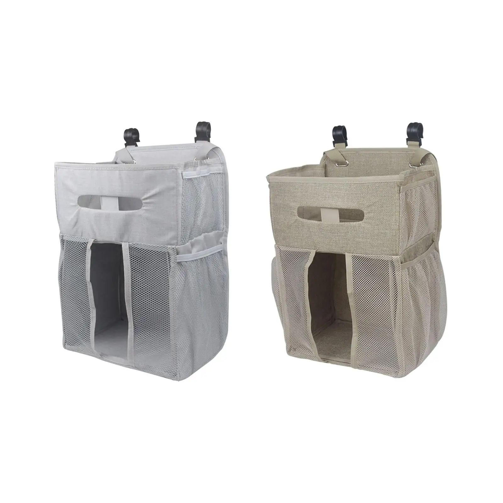 Hanging Storage Bag Diaper Holder Shower Gift Portable Essentials Bag Diaper Stacker Storage for Baby Bedroom Wall Crib Newborn