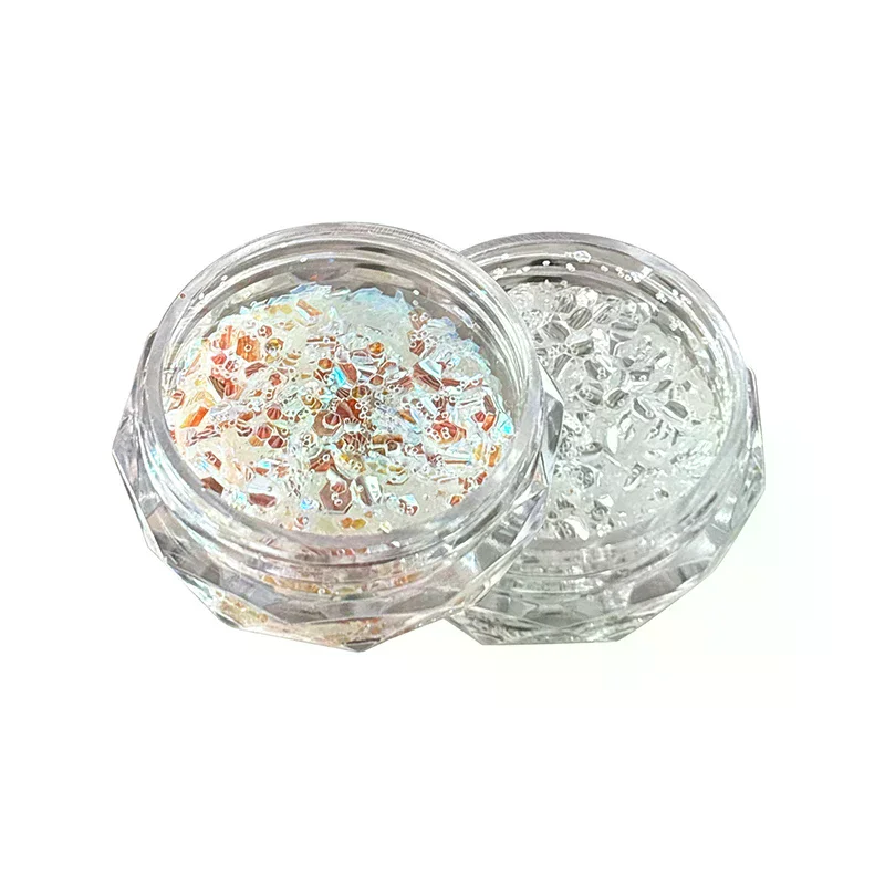 1 Box Mini Sparkling Nail Glitter Sparkling Nail Decoration Nail Salon Design Accessories DIY Nail Art Design