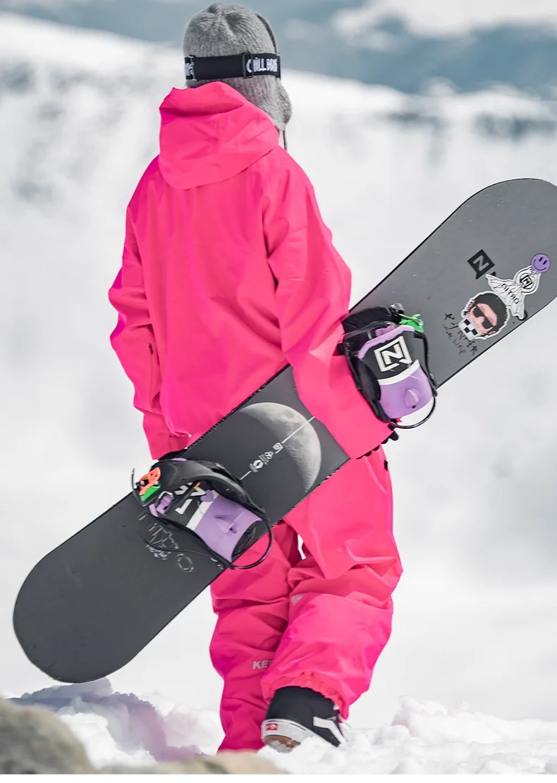 John Snow New Warm Snow Wear For Men And Women Waterproof Breathable Snowboard Jacket And Pants Outdoor Professional Ski Suit