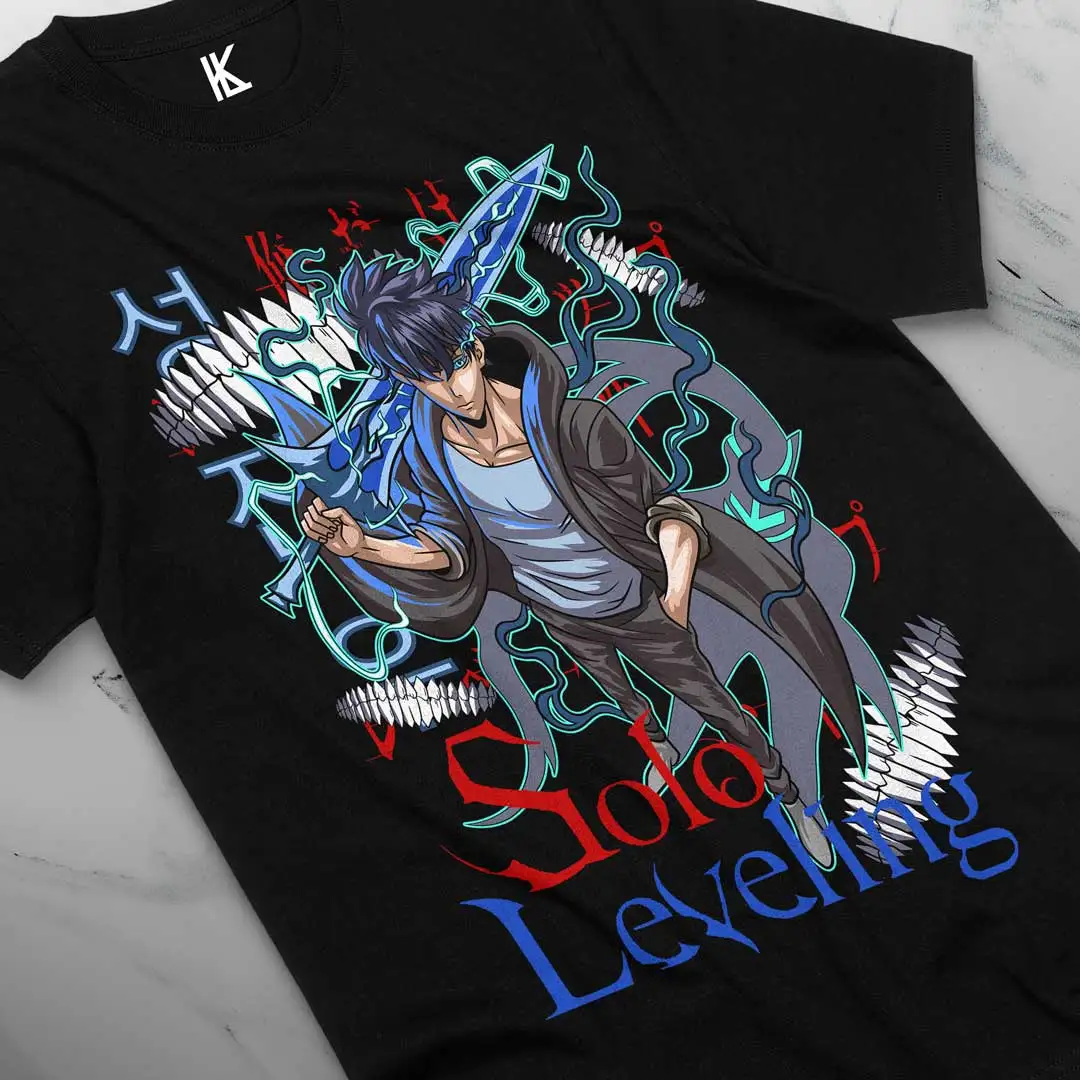 

T-shirt For Anime Sung Jinwoo V9