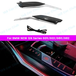 11 Colours Ambient Light Refit For BMW New 3/4 Series G20 G22 M3 M4 LED Decorative Lights In The Car Center Console Saddle Light