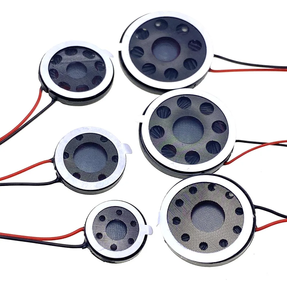 Mini ultra-thin speaker, 8 ohms, 8R, 1w,diameter 15mm, 18mm, 20mm, 23mm, 25mm, 26mm speaker for MP3 toys DIY phones