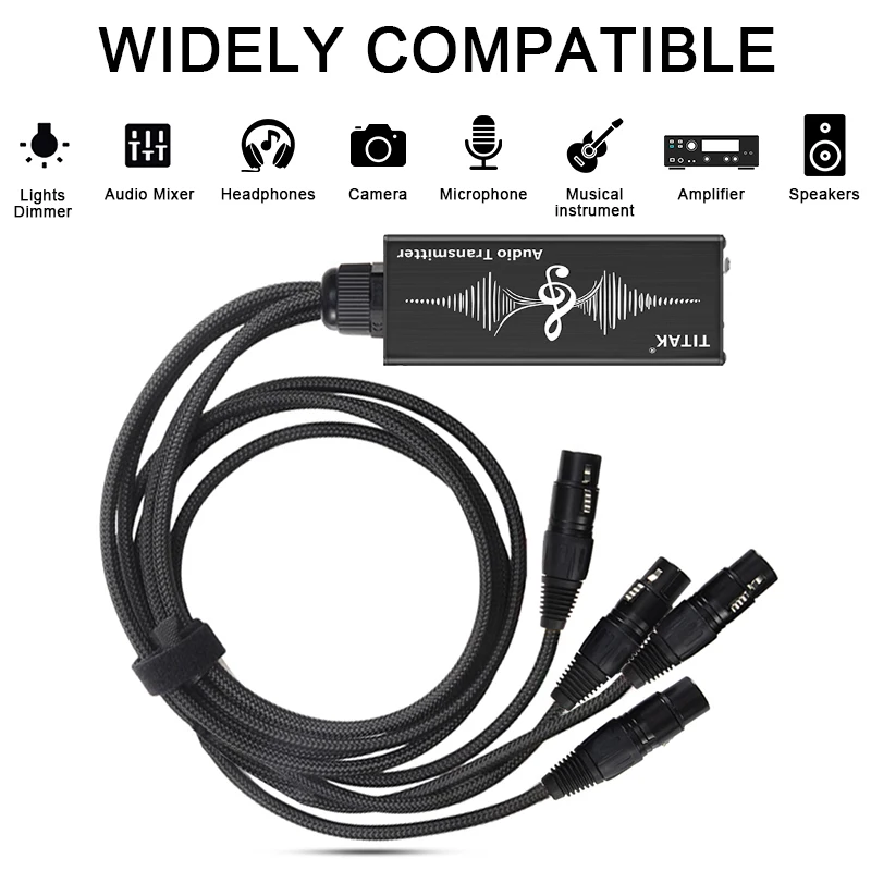 4 Channel XLR to RJ45 Audio Extender Premium STP Cat5 Cat6 Cat7 for Stage Sound Lighting Audio Cables Audio Accessories