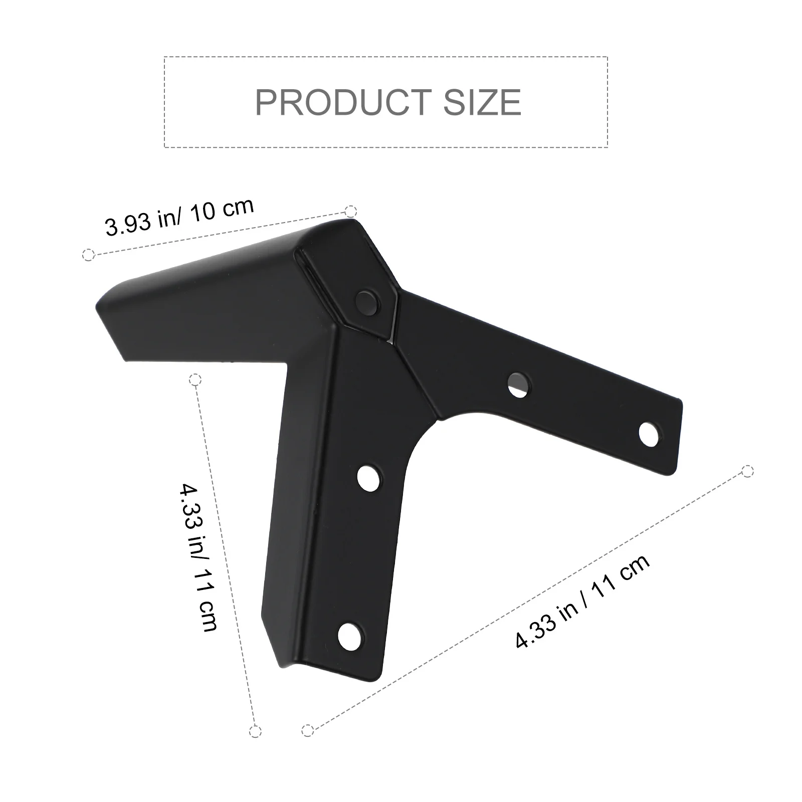 4 pezzi gambe per aerei resistenti piedini di supporto robusti per divano armadio tavolo scrivania piedini per mobili in ferro gamba del divano piede dell'armadio