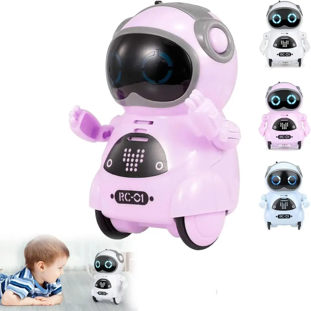 Unique Multifunctional Smart Robot Dancing Dynamic Music Voice Interactive Toy Interactive Dialogue Pocket Robot