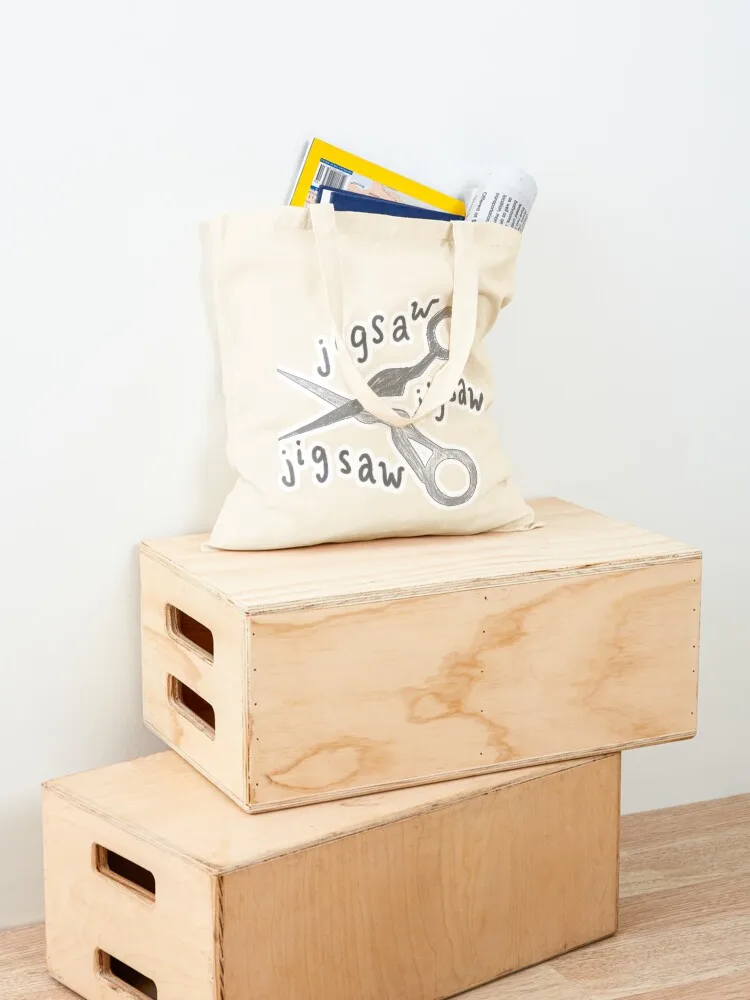 arte de quebra-cabeça cinza conan (em preto) sacola