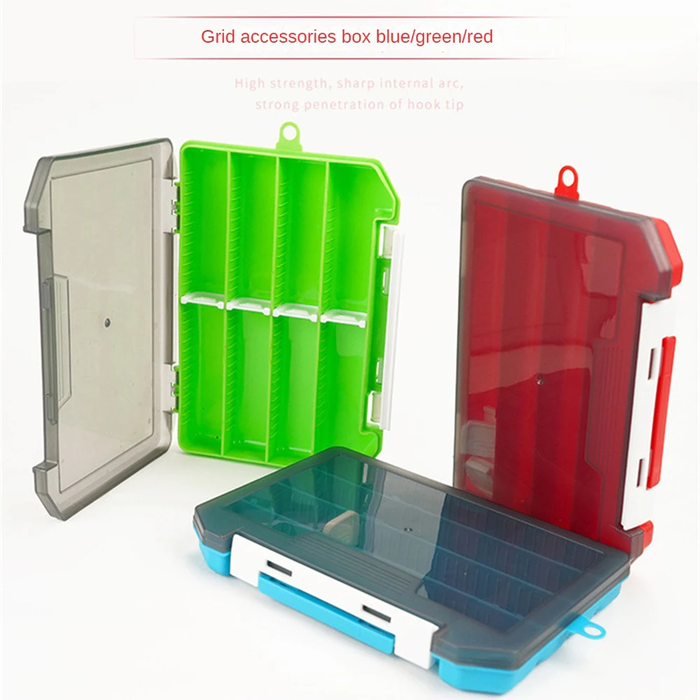 صندوق تخزين الطعم المزيف المحمول متعدد الوظائف ، ملحق لويا ، سعة كبيرة ، قابل للفصل ، حاجز الصيد ، من 1 إلى 10