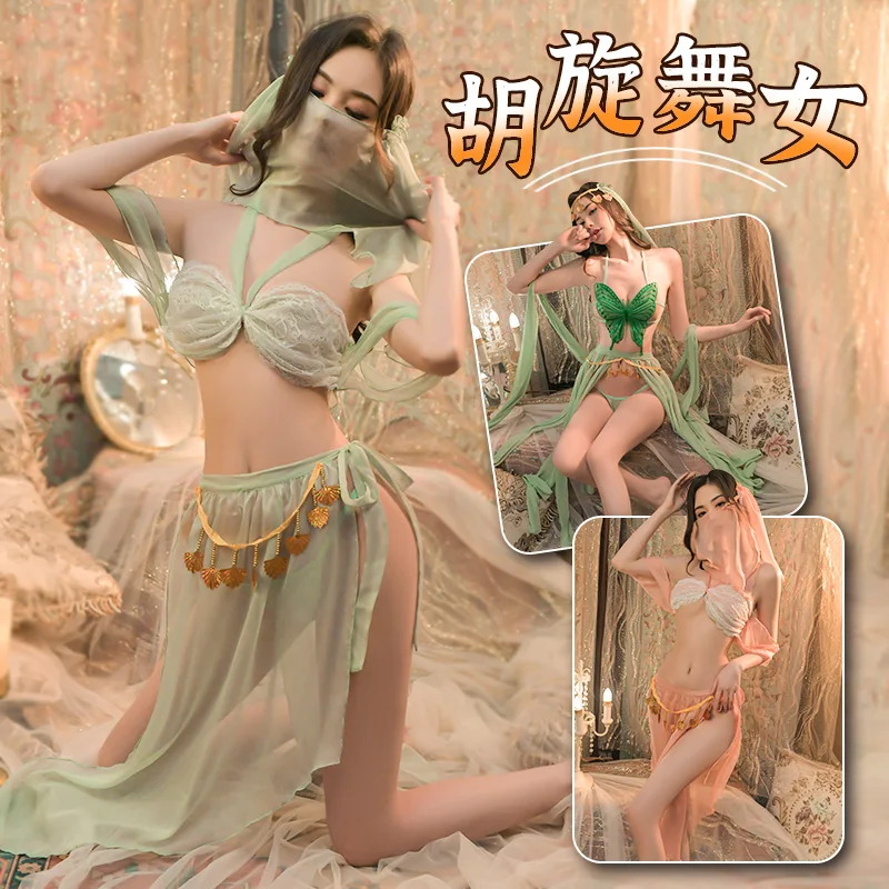 

Сексуальное нижнее белье, сексуальная свободная форма hanfu, чистый соблазнительный халат, Сексуальная страсть, осенняя зимняя Пижама