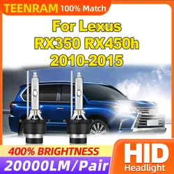20000LM LED ํค๋๋ผ์ดํธ 35W HID ํฌ์ธ๋
ผ ํค๋๋จํ ์ ๊ตฌ 6000K ํ์ดํธ ์๋์ฐจ ๋จํ ๋ ์์ค RX350 RX450h 2010 2011 2012 2013 2014 2015์ฉ