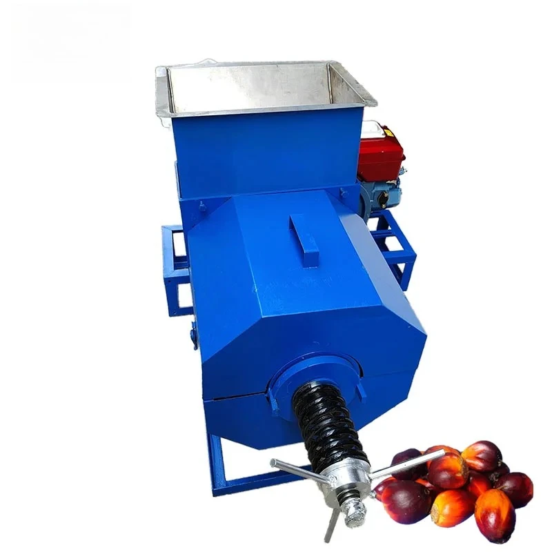 Automatic Palm Oil Milling Machine Palm Fruits Threshing Diesel Engine Palm Oil Press Machine Sales