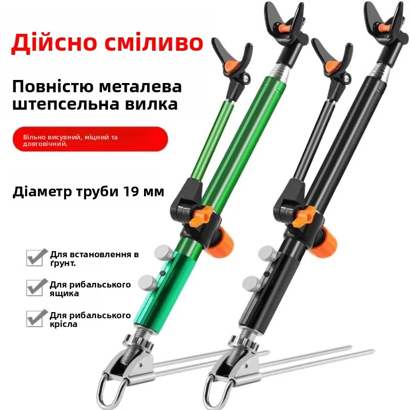 StainlessSteelFishingRodBracketUpgradeVersionThickerHardenedFishBoxBlackDiamondFishPoleStandThreeGeneration...-AliExpress18