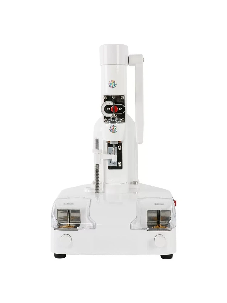 Glasses processing equipment, rimless sheet eye punching machine, sawing drilling and grooving dual-purpose