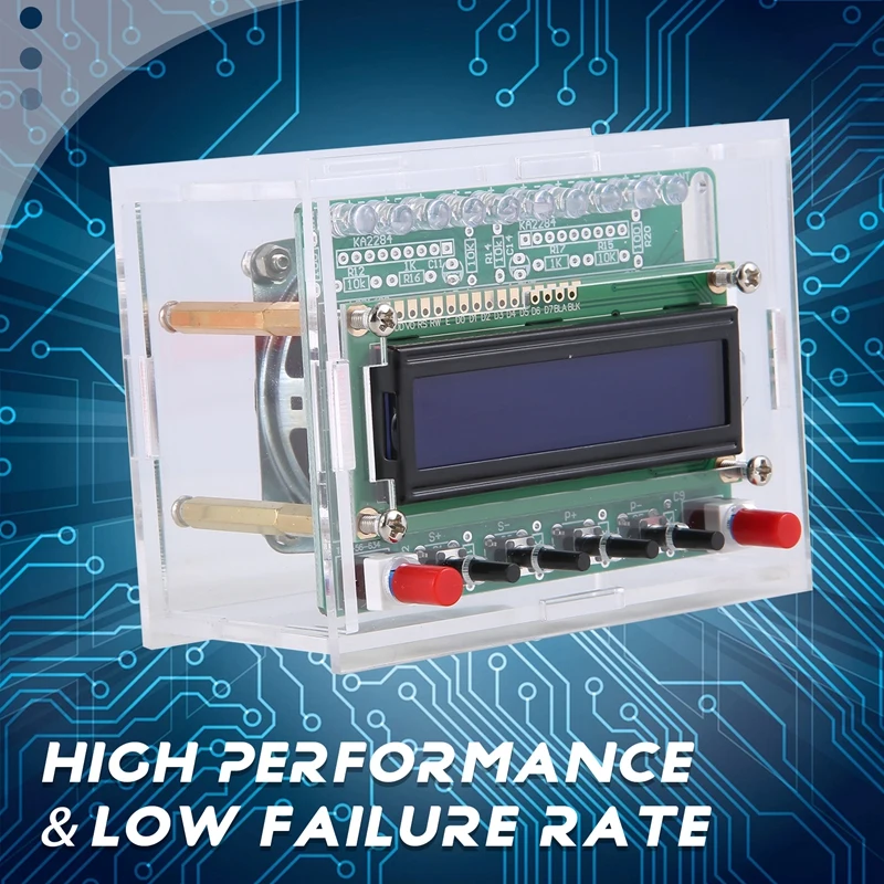 DIY DC 5 V Digital Radio Kit Teile TDA5807 51 Single-Chip FM Digital Sound Maschine STC89C52 Chip 87 MHZ-108 MHZ-PZZW