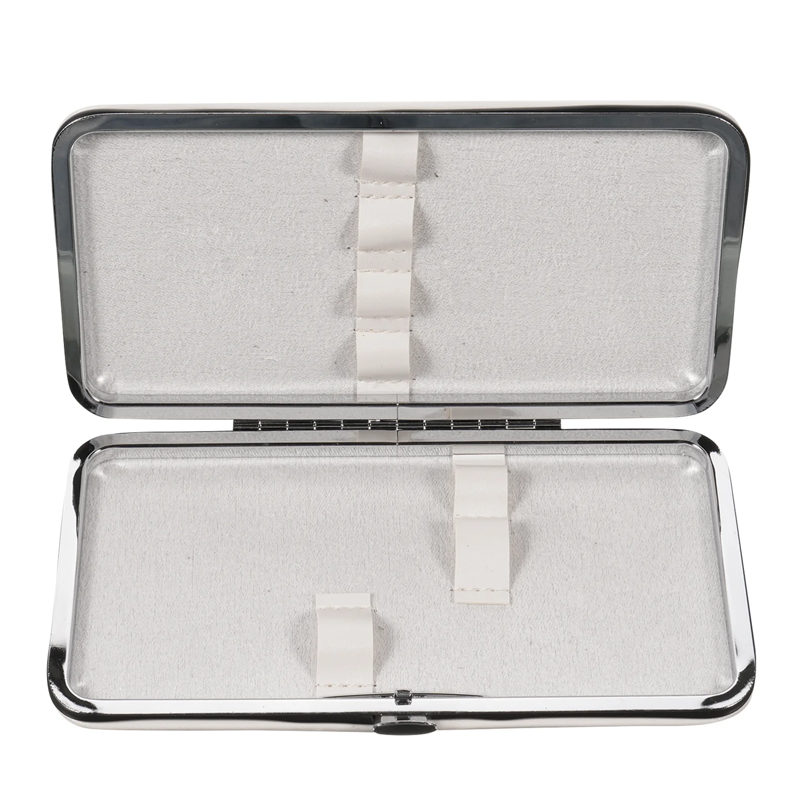 Pinça de cílios titular saco de metal do plutônio ferramentas de maquiagem bolsa para extensão de chicote caso de armazenamento organizador de salão de viagem