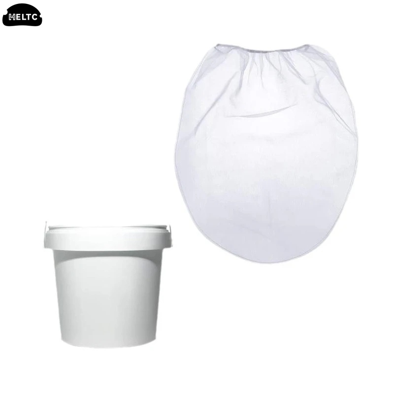 1PC Paint Strainer Bag Gallon Paint Filter Fine Mesh Elastic Drawstring Top Opening Mesh Filter Paint Gardening Bucket Filters