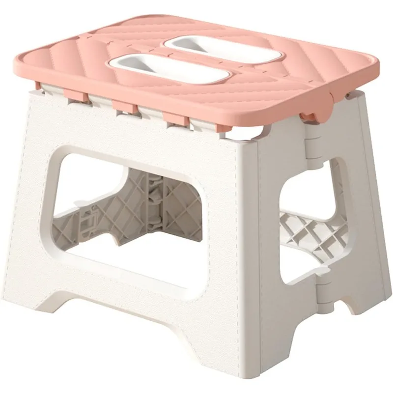 Складной стул для взрослых и детей, утолщенное пластиковое седло, уличный складной стул для кемпинга, походов, путешествий