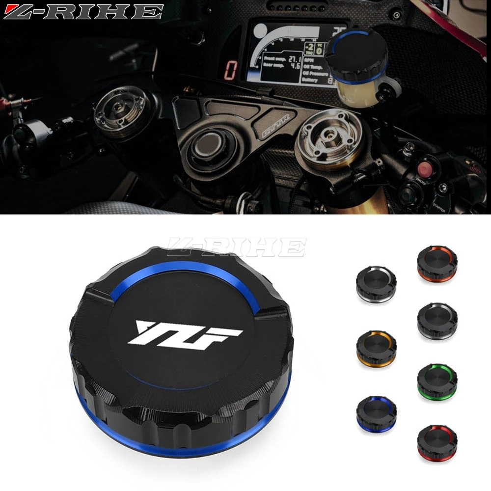Front Brake Fluid Cylinder Master Reservoir Cover Oil Cap FOR YAMAHA YZF750 YZF600R YZF1000R YZFR1 YZFR7 YZF R6/R6S YZF-R1 S M