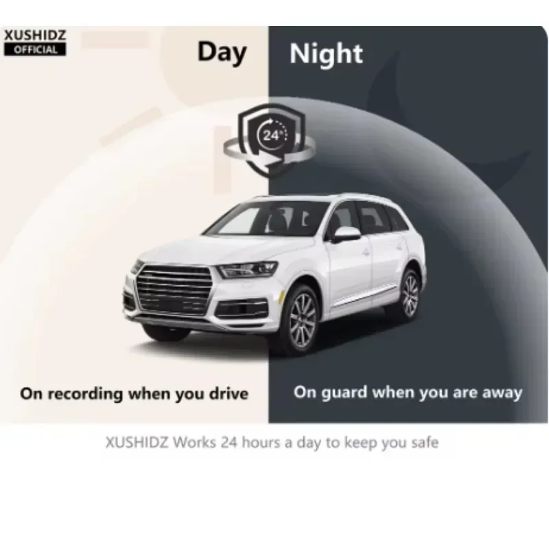 Q10 Dash Cam พร้อม Night Vision, DVR รถยนต์, เครื่องบันทึกยานพาหนะ, G-Sensor, HDR DVR, Dashcam การบันทึกแบบ Loop, 1080P, ใหม่