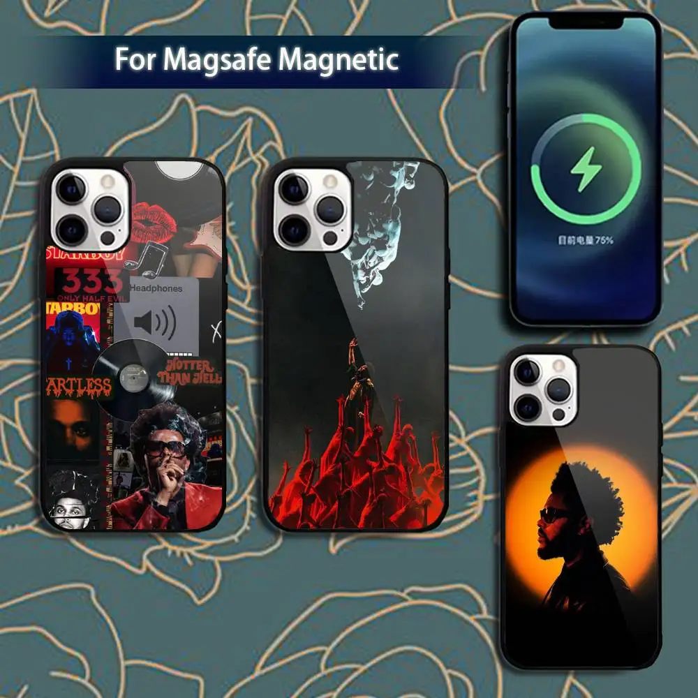 

The W-Weeknd XO Phone Case For iPhone 17,16,15,14,13,12,11,Pro,Max,Plus,Mini,Magsafe,Magnetic Wireless Charging Case