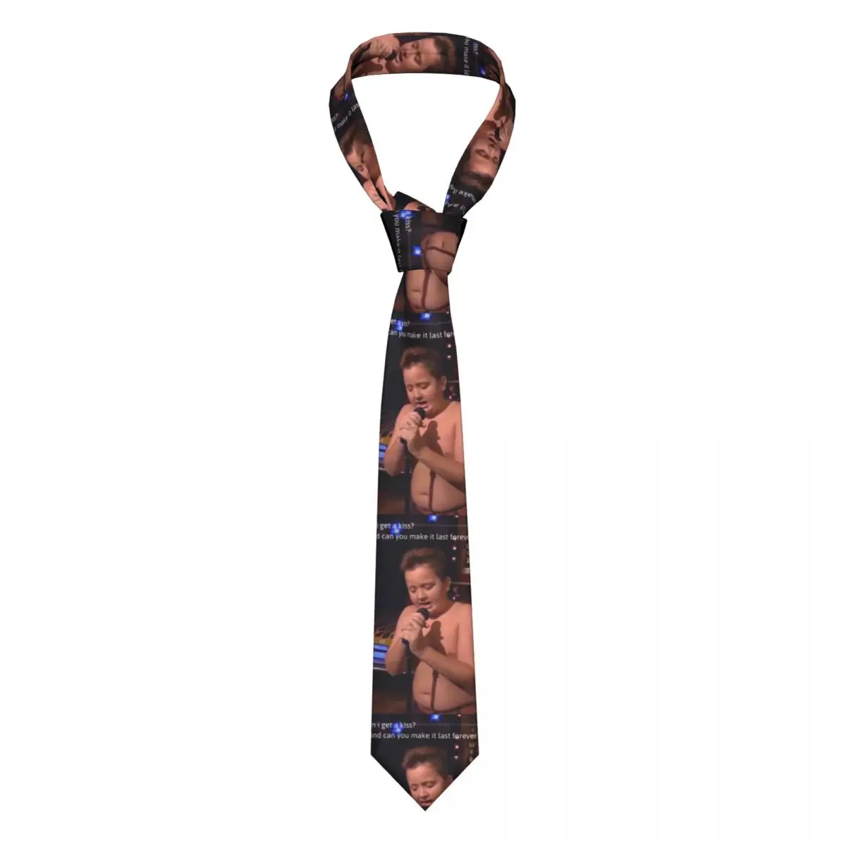 

Gibby Singing ICarly Meme Necktie Men Women Polyester 8 cm Neck Ties for Men Casual Narrow Shirt Accessories Cravat Gift