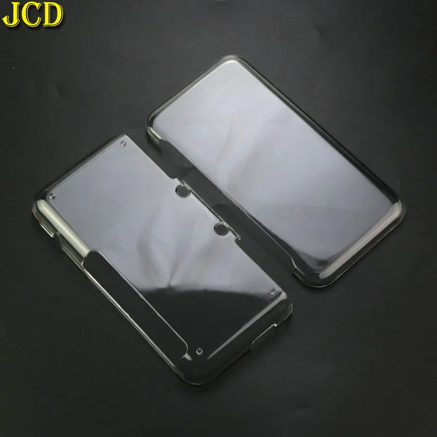 JCD Lightweight Rigid Plastic Clear Crystal Protective Hard Shell Skin Case Cover For New 2DS XL LL Games Console