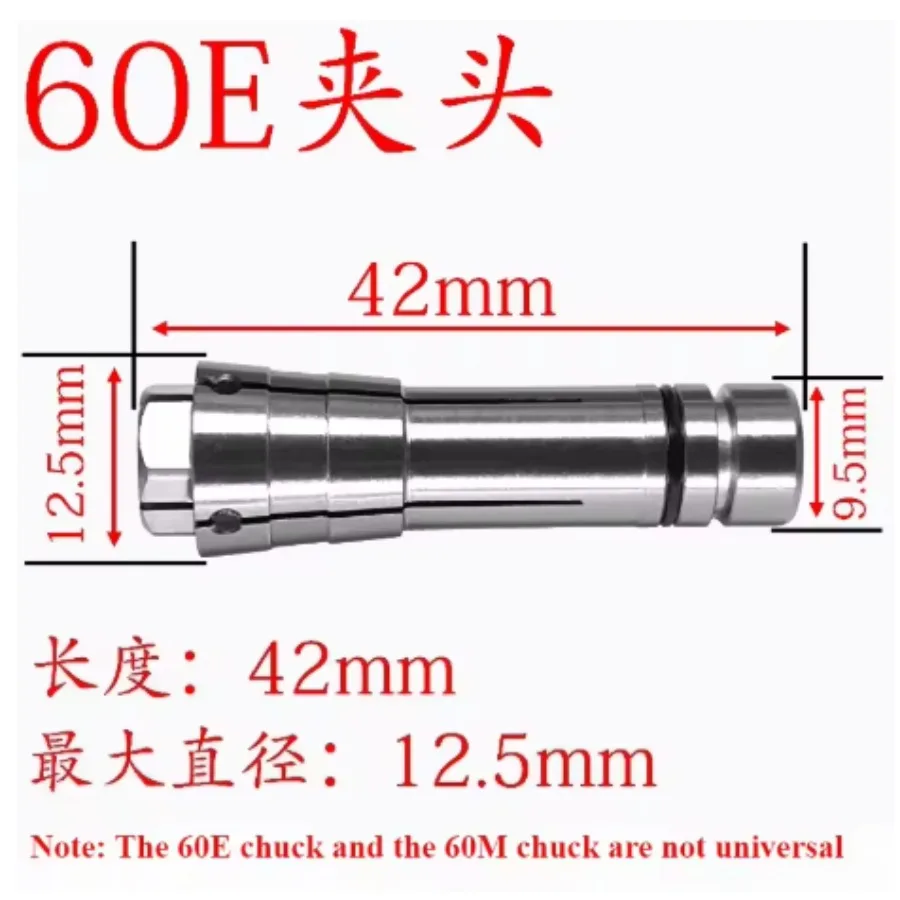 1pc High Precision Collet Chuck Heads 263504 for Carving Machine DGZ-60E DGZ-60M Inner Hole 3mm 3.175mm 4mm 5mm 6mm 8mm