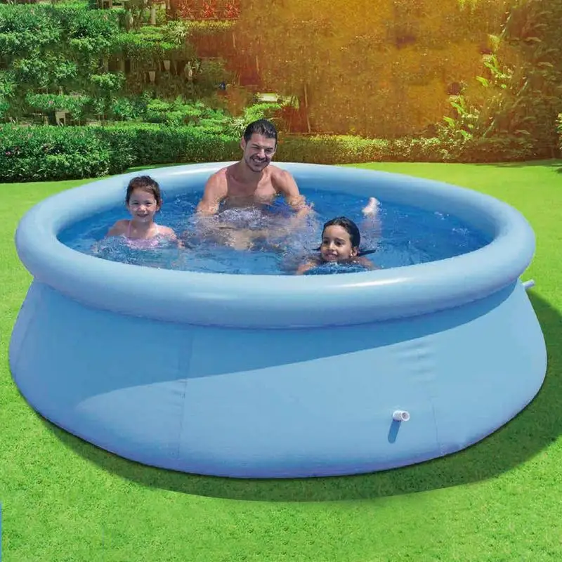 Piscina inflable grande, piscina inflable plegable para niños pequeños, estanque de natación, bañera inflada multiusos, parque infantil de agua para exteriores