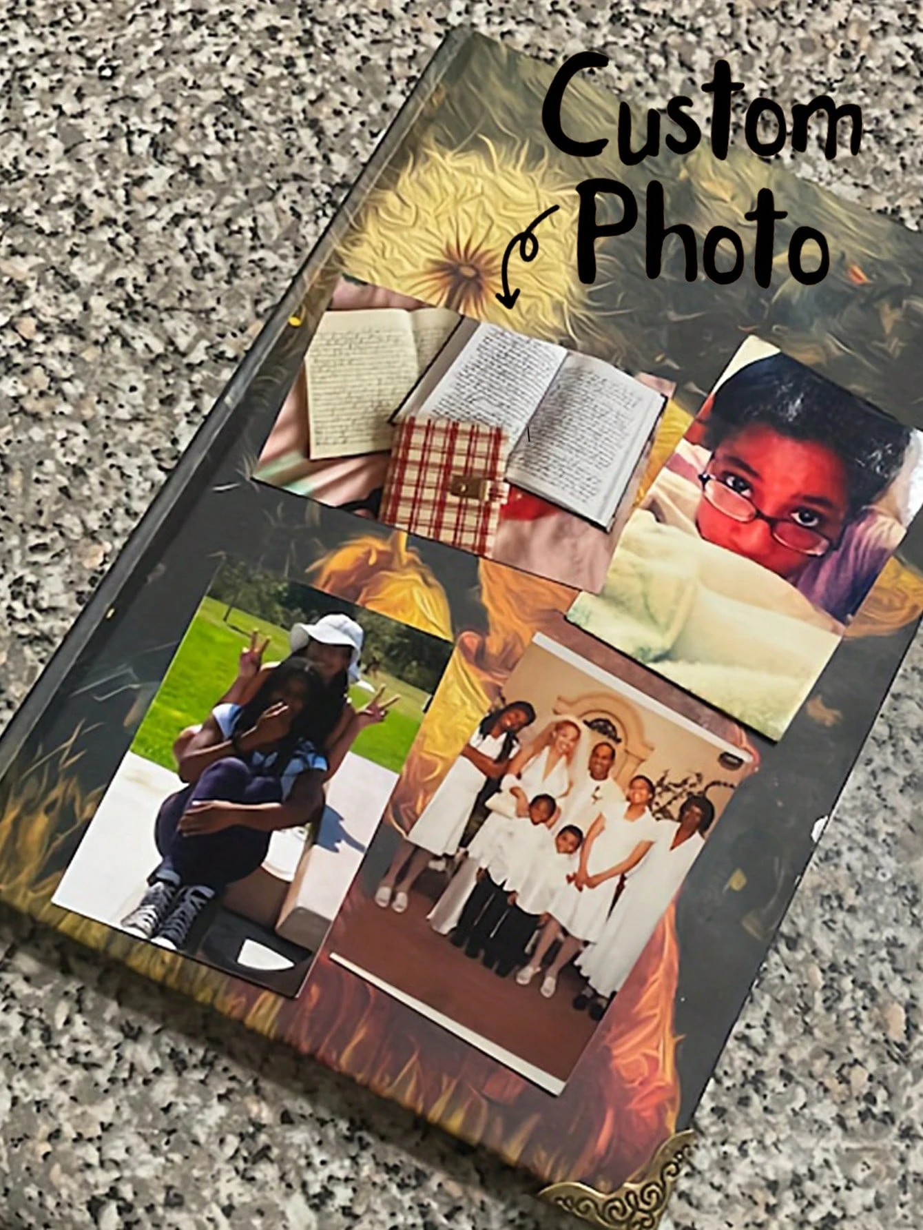 Personalisierte Party-Dekorationsaufkleber mit individuellem Foto, wasserdicht, kratzfest, Vinyl, für Tassen, Flaschen, Geschenke, Partydekoration
